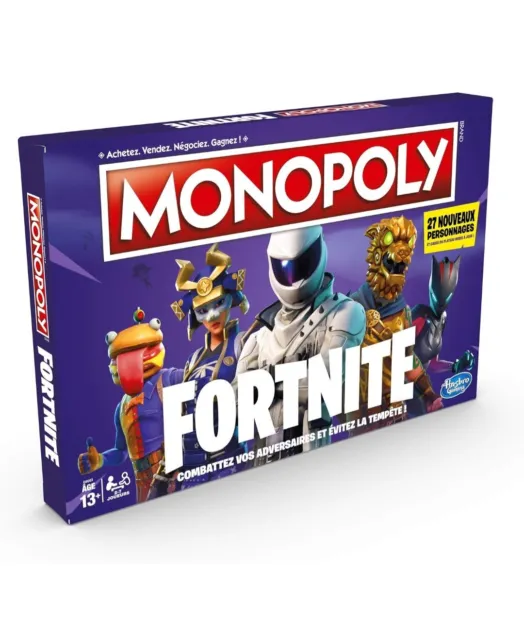 Hasbro Monopoly Fortnite Jeu de Société Neuf