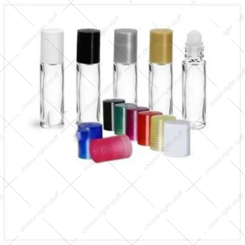 10 ML Vetro Trasparente Bottiglia Vuoto Roll On Viaggio Mini Campione Di Profumo