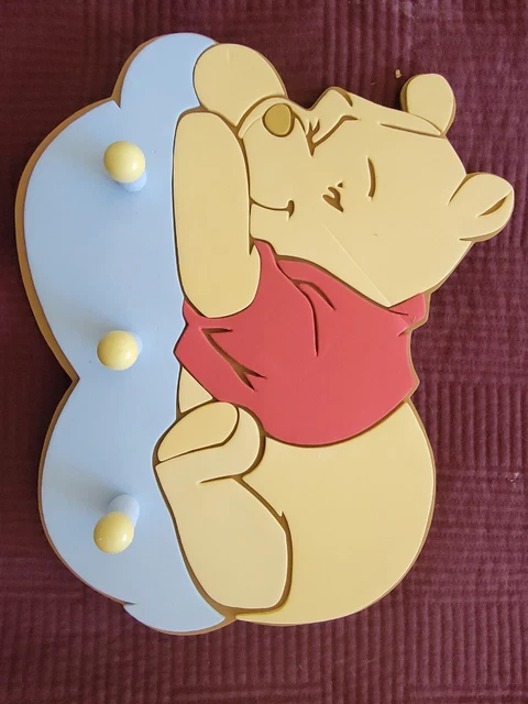 Vintage Winnie The Pooh Foam Wall Hanger Kids Room Decor By Baby Decofun