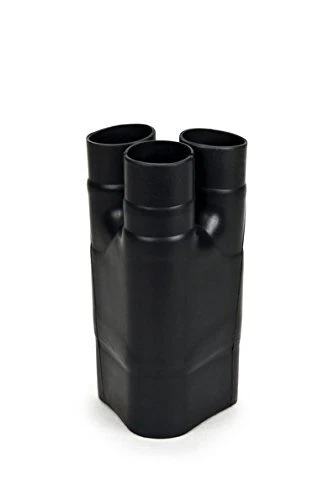 HDBB-340-1-250-Heat Shrinkable CableBreakoutBoot-Black-3-WayOutlet - (Pack of 1)