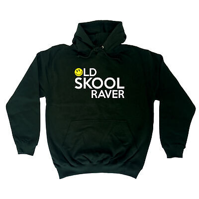 Old Skool Raver - Novelty Mens Womens Clothing Funny Gift Hoodies Hoodie