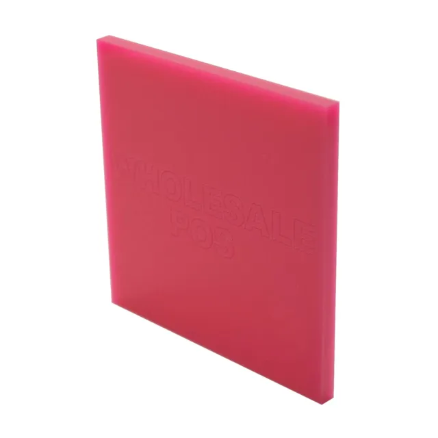 Rouge/Rose Acrylique perspex 4415 Feuille Plastique 3mm Épais Usage Coupe Panel