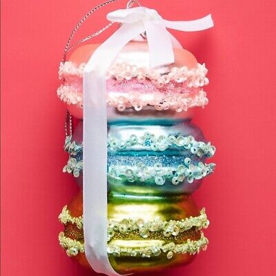 Anthropologie Macaron Stack Ornament New with Tags
