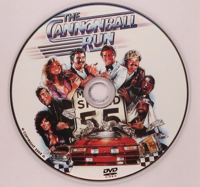 THE CANNONBALL RUN (DVD, 1981) - Disc Only $7.29 - PicClick AU