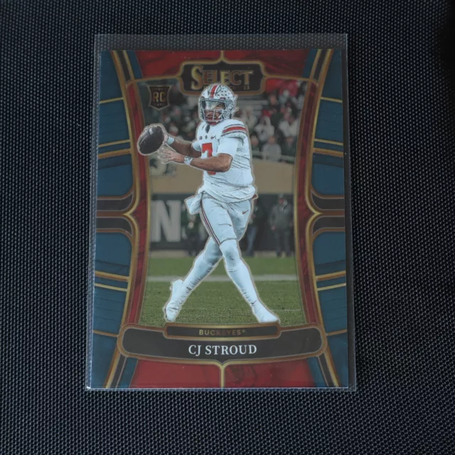 CJ STROUD 2023 Panini Select Draft Picks No. 2 RC, Ohio State, Houston