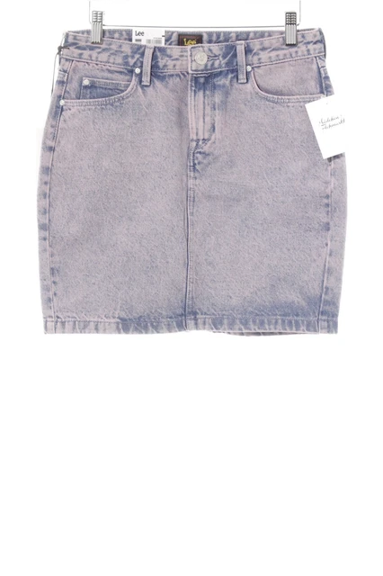 LEE Gonna di jeans Donna Taglia IT 38 malva stile da moda di strada