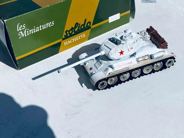 Corgi 1/50, char T34/85 Russe canon long, WW2, Modèle Rare, Tbe