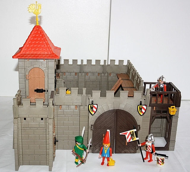 Playmobil 3446 château fort médiéval moyen âge soldat de l aigle boite