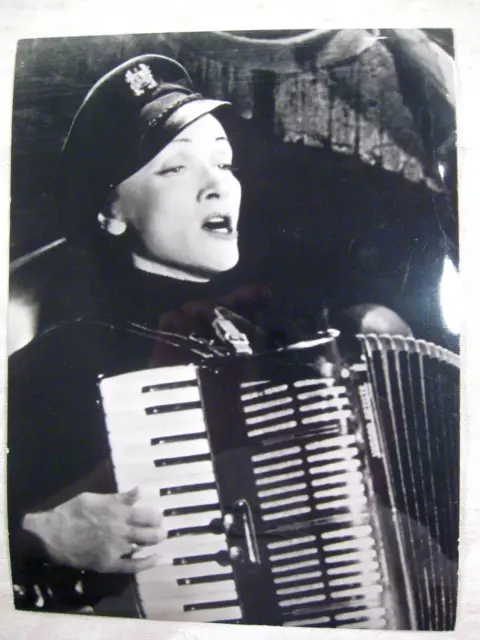 MARLENE DIETRICH - ZEUGIN DER ANKLAGE - Pressefoto Vintage Press Photo (#4)