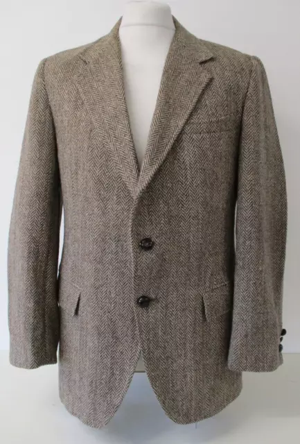 HARRIS TWEED Jacket, Blazer, Kuppenheimer, Herringbone, Fits 40" Chest - R750