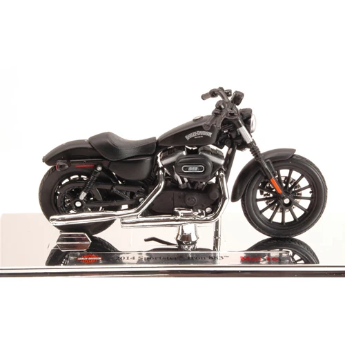 HARLEY DAVIDSON 2014 SPORTSTER IRON 883 1:18 Maisto Moto Die Cast Modellino