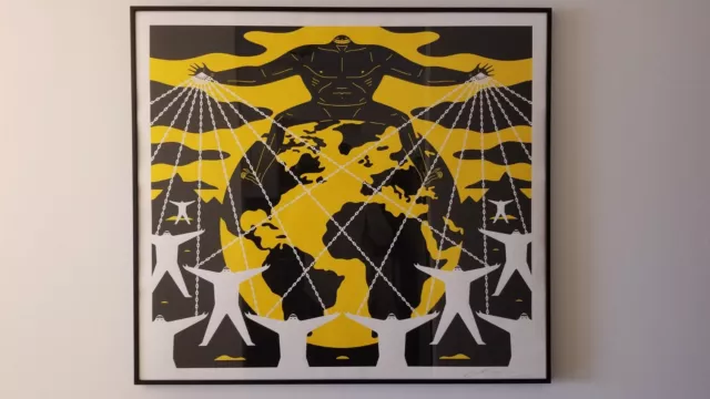 Cleon Peterson - It's Mine - (Limited Edition Print w/ Frame)