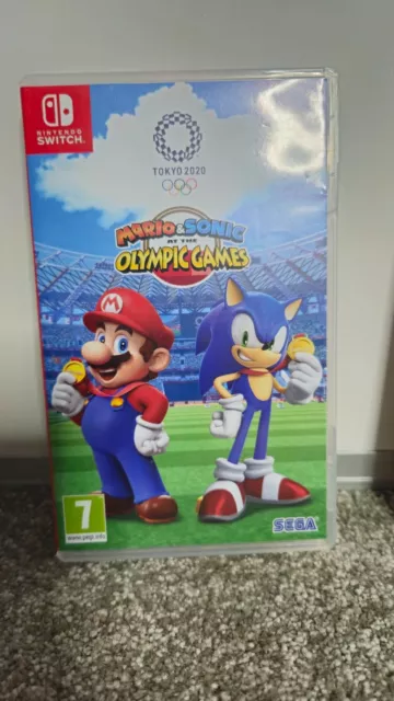 Nintendo Switch Game - Mario & Sonic Olympic Games Tokyo 2020 - Boxed