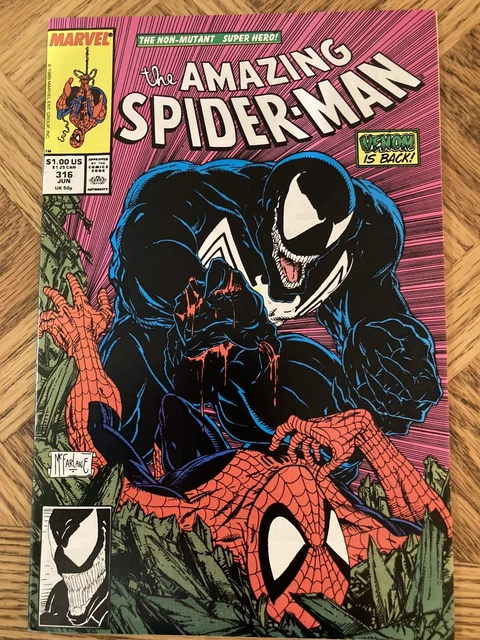 The Amazing Spider-Man #316, 1st Venom Cover & Print, Direct Edition, NM- (9.2)