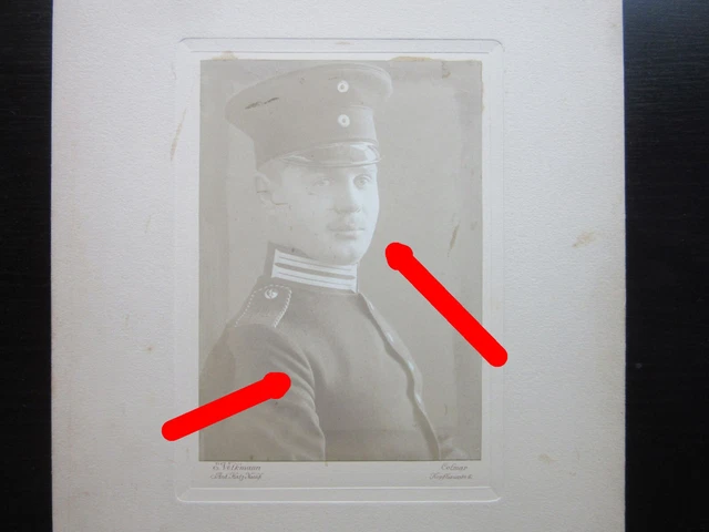 Foto Portrait Offizier Mecklenburgisches Jäger-Bataillon Nr. 14 Mecklenburg TOP