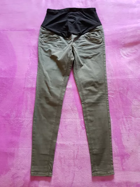 George maternity Size 8 over bump skinny jeggings L28"