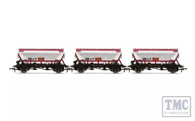 R60071 Hornby OO Gauge CDA Hopper Wagons, Three Pack, EWS - Era 9