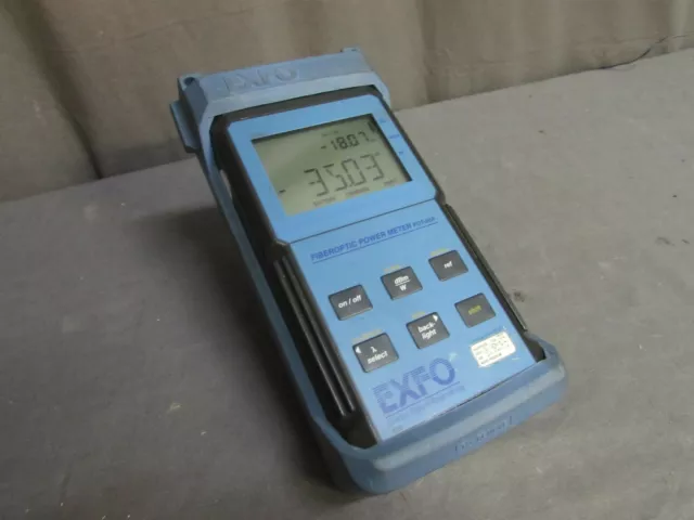 EXFO FOT-92AX SM MM Fiber Optic Power Meter with FOA-54 Adapter
