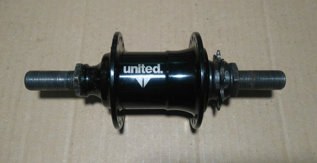 UNITED BMX SUPREME Male Cassette Rear Hub Black 14mm 93.98