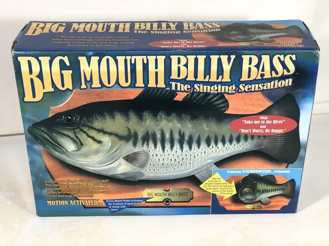 Billy Bass De Noël – Vintage Gemmy Big Mouth – Édition Spéciale – Occasion