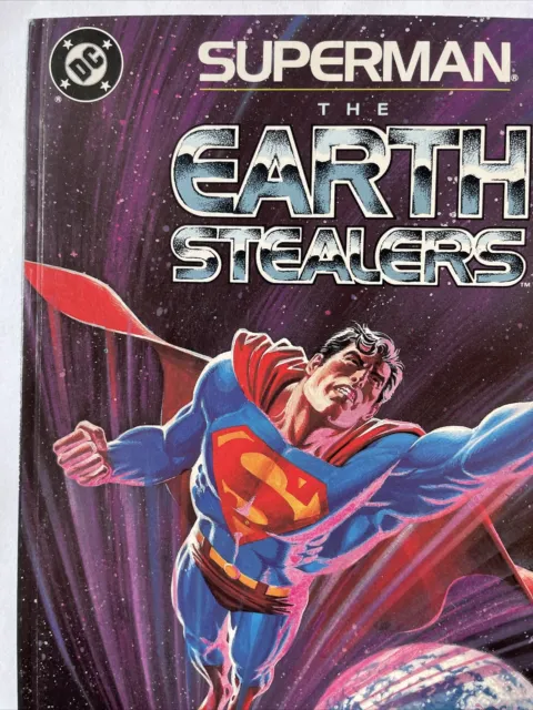 Superman: The Earth Stealers • John Byrne Story! (DC Comics 1988) Graphic Novel 2