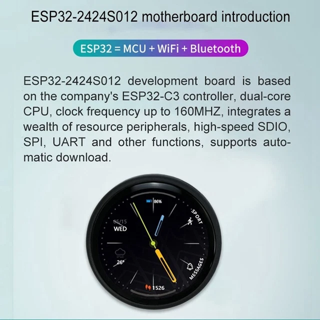 Display ESP32 Con Touchscreen 2.8 Pollici - Scheda Con WiFi E Bluetooth, Compatibile Con Arduino - Foto 11
