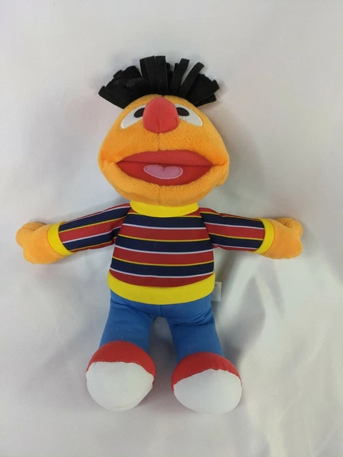 Fisher Price Sesame Street Ernie Plush 11" 2010 Stuffed Animal Toy