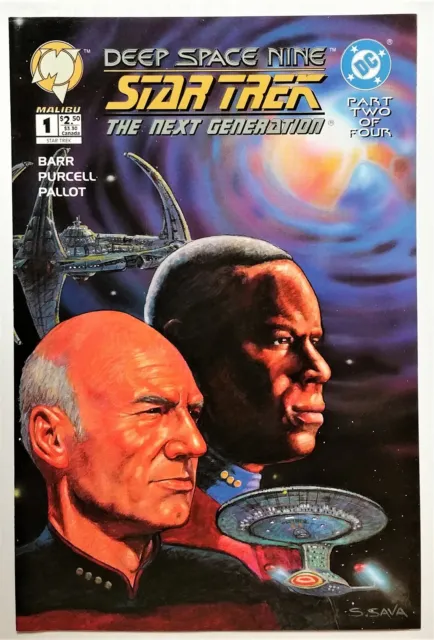 Star Trek: Deep Space Nine/The Next Generation #1 (Oct, 1994 Malibu) VF/NM