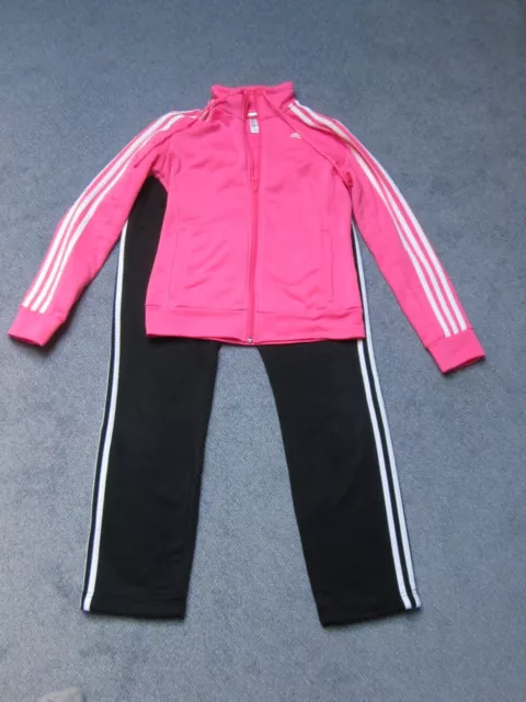 Damen Adidas Sport Trainingsanzug - Freizeitanzug zweifarbig Gr. KS/S gebraucht