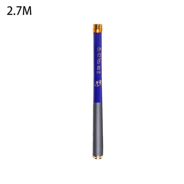Canne à Pêche Télescopique Fibre De Verre - Longueur 1.8m à 4.5m, Compacte 40cm, Pour Voyage