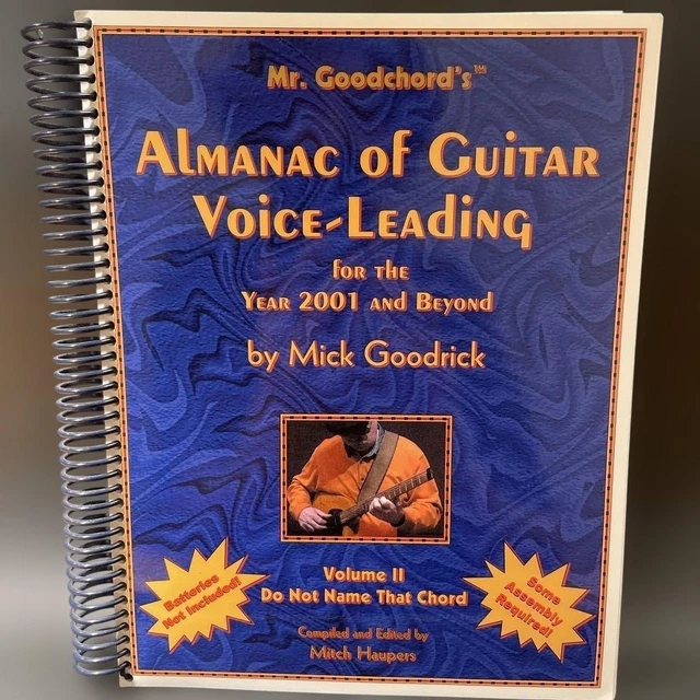 ALMANAC OF GUITAR Voice-Leading Vol 2 Mick Goodrick Jazz Guitar