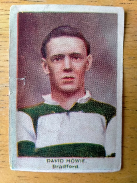 David Howie Bradford PA DC Thomson Adventure Famous Club Colours & Players 1923