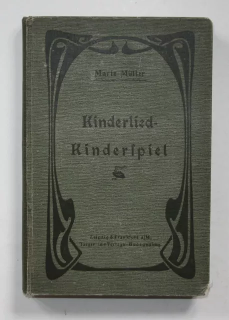 Para 1910 Juego Libro para Niños / Marie Müller Kinderlied- Juego Infantil