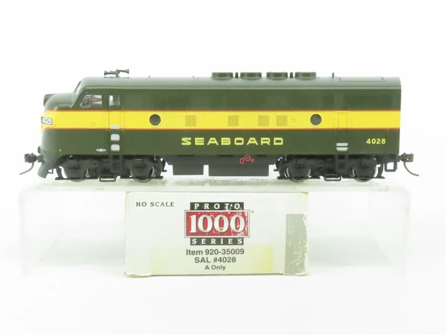 HO Scale Proto 1000 920-35009 SAL Seaboard Air Line F3A Diesel #4028 w/ DCC