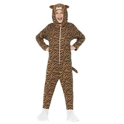 Amscan Tigre All in One Tuta libro della giungla Adulto Unisex Costume Dimensione standard 