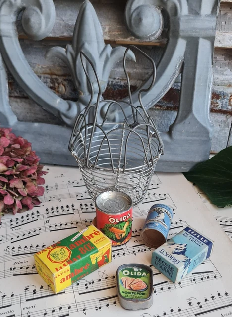 Ancienne Petite Dînette En Porcelaine - Avec Sa Boîte - Occasion - Fabriqué En RDA