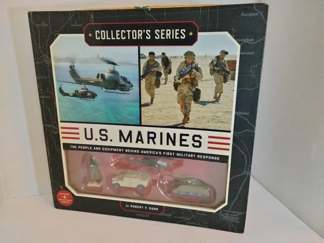 Collector's Series US Marines: Illustrated Book +Collectibles by Robert F. Door
