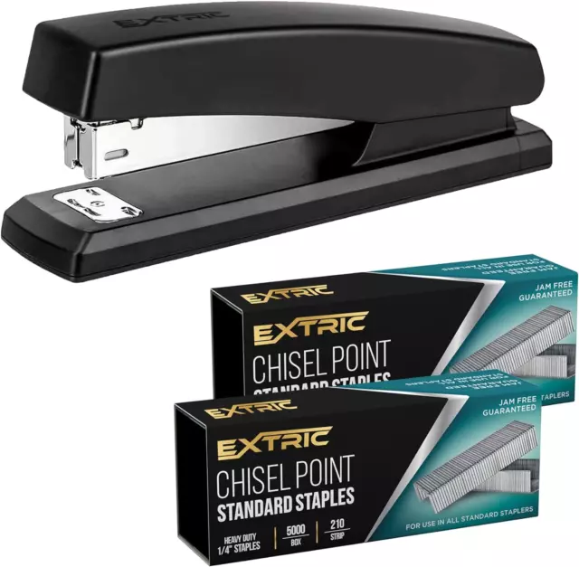 Stapler Value Pack Includes 2 Pk Staples with 1 Standard Staplers for Desk - Sta