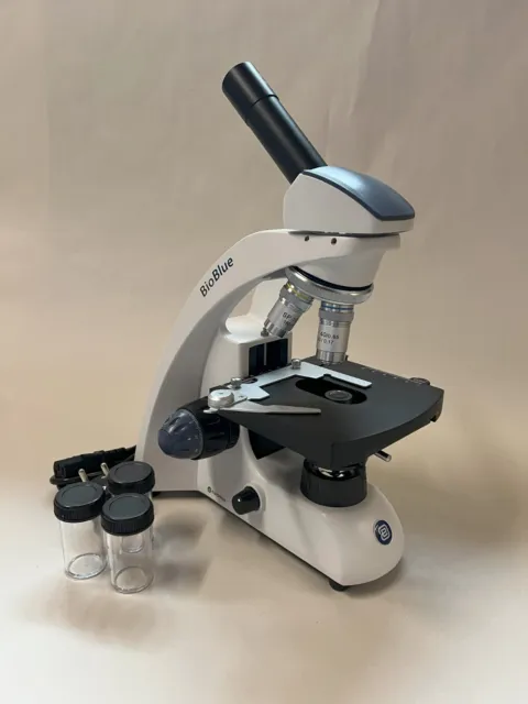 Monokulares Mikroskop BioBlue, Fa. Euromex, mit LED-Beleuchtung, gut erhalten
