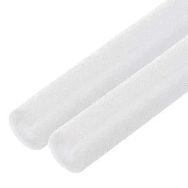 Foam Tube Sponge Protective Sleeve Heat Preservation 20mmx10mmx500mm, Pack of 2