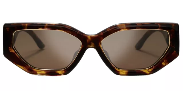 Tory Burch Kira Chunky Geometric Cat-Eye Sunglasses - TY9070U 2