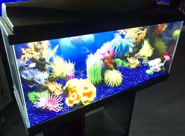 **BRAND NEW** LARGE Fish Tank Aquarium Complete Set-up: Heater, Filter & More 9