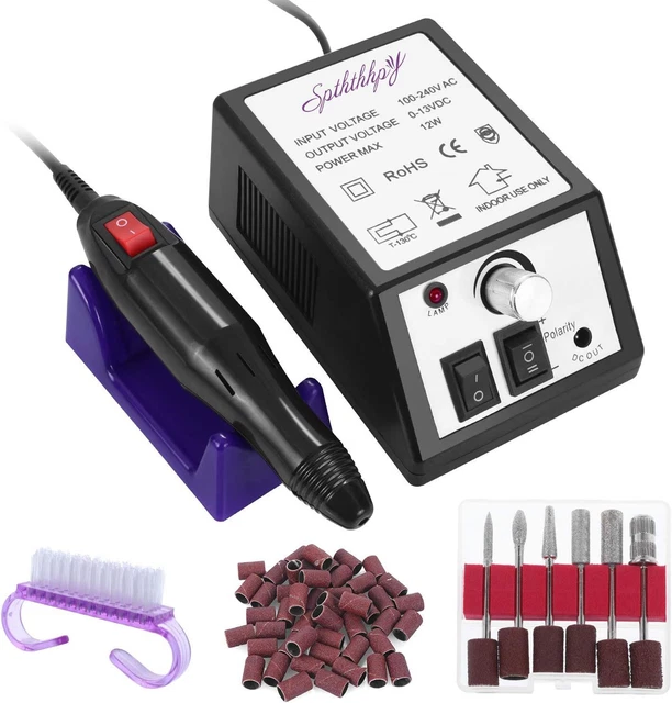 Coupe-Ongles Fraise Électrique Professionnel Pour Manucure Pédicure Professi
