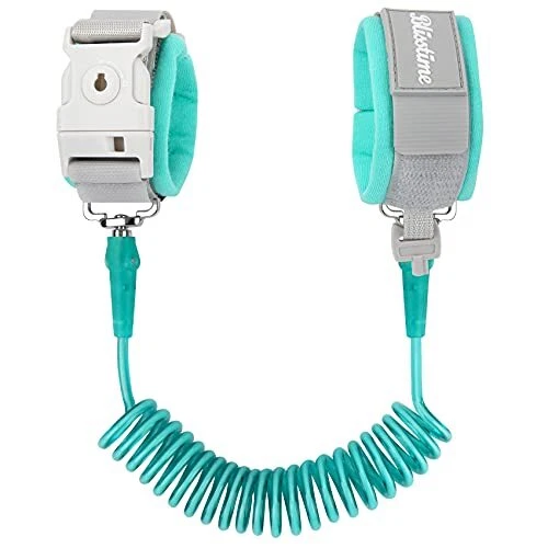 Toddler Leash with Key Lock, Upgraded Anti Lost Wrist Link Baby Leak