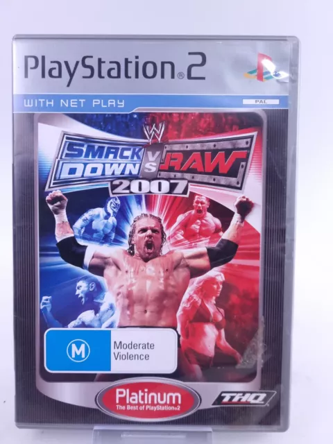 Wwe 2007 hot sale ps2
