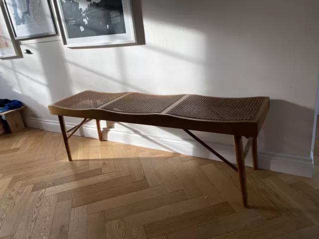 Zara rattan bench deals