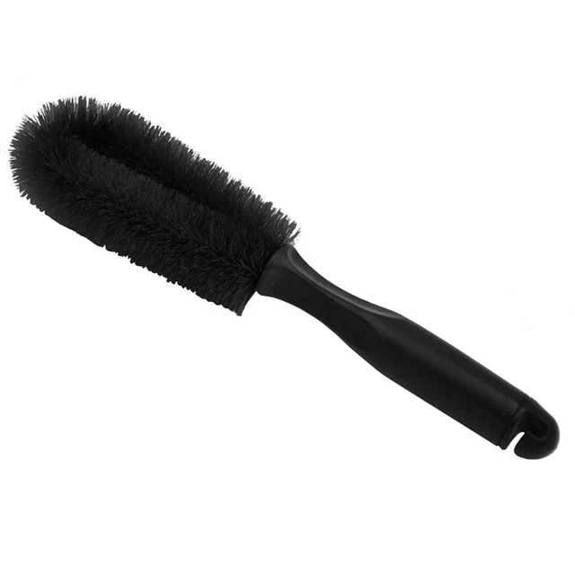 Tire Rim Cleaner Light Portable Practical Tire Rim Cleaner Good Elasticity Black