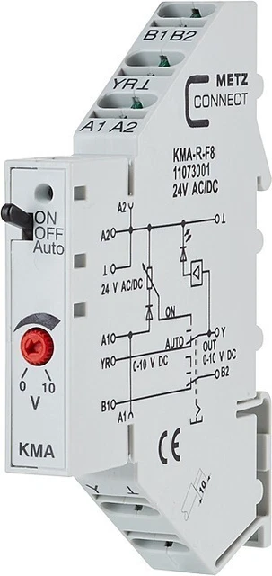 10 Stück Metz Connect Analogwertgeber 11073001 Schnittstellenwandler
