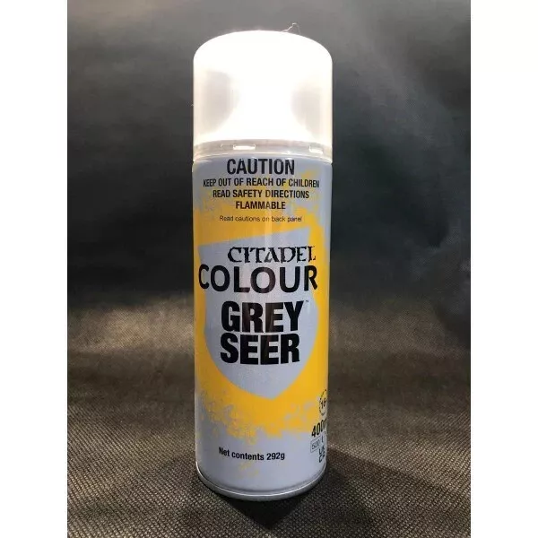 Citadel Colour  GREY SEER  Spray (400 ml) Games Workshop Primer Layer Paint