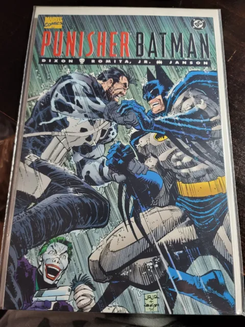 Marvel Comics- Punisher Batman: Deadly Knights, 1st printing 1994 NEVER OPENED